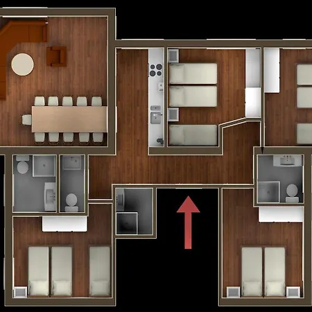 Appartement Alpin-5 *